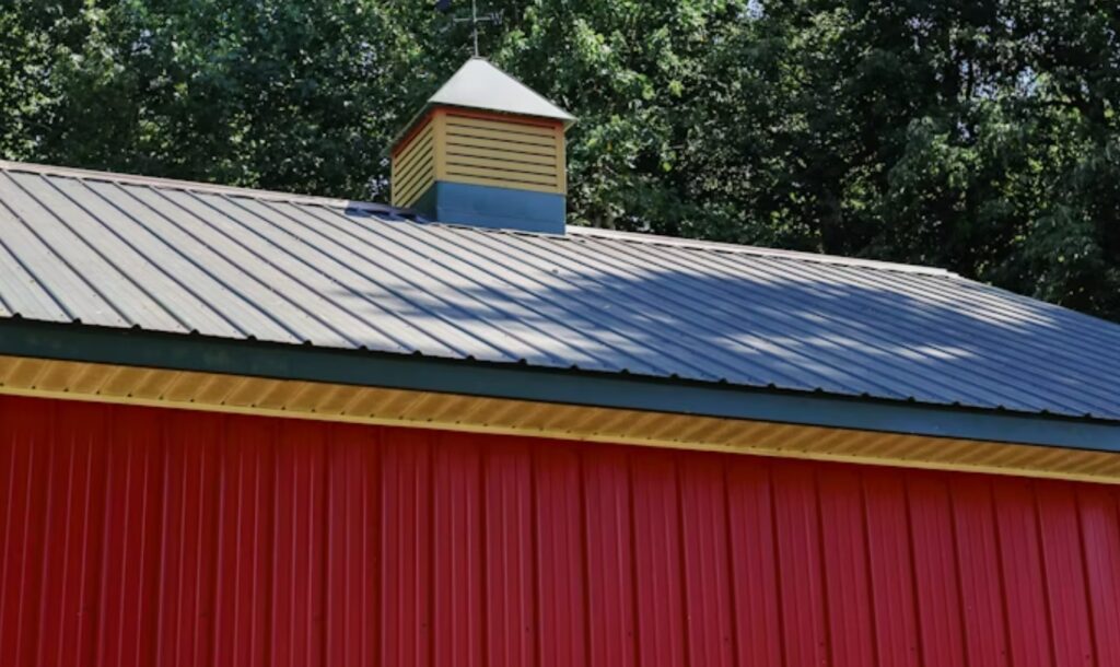 standing seam metal roofing